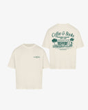 OCS Oversized Tee - Coffee & Books