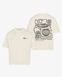 OCS Oversized Tee Sand - Stereo Culture