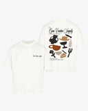 OCS Oversized Tee White - Object System