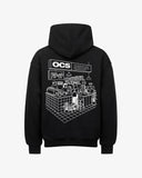 OCS Oversized Hoodie Black – Coffee Pop-Up