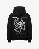 OCS Oversized Hoodie Black – System Affair
