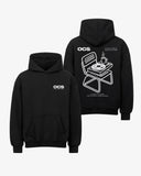OCS Oversized Hoodie Black – System Affair