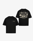 OCS Oversized Tee - Coffee & Books
