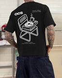 OCS Oversized Shirt Black - Stereo Coffee