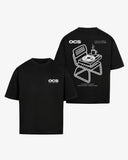 OCS Oversized Shirt Black - System Affair