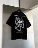 OCS Oversized Shirt Black - System Affair