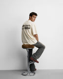 OCS Oversized Tee - Life Happens, Coffee Helps