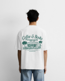 OCS Oversized Tee - Coffee & Books