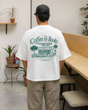OCS Oversized Tee - Coffee & Books