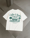 OCS Oversized Tee - Coffee & Books