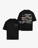 OCS Oversized Tee - Coffee & Sound in Motion
