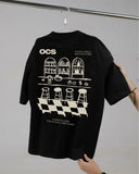 OCS Oversized Tee - Handdrawn Ritual
