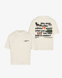 OCS Oversized Tee - Coffee & Sound in Motion