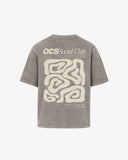 OCS Oversized Tee Washed - Abstract Harmony