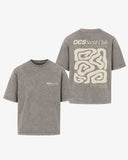 OCS Oversized Tee Washed - Abstract Harmony