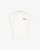 OCS Oversized Tee White - Coffee Pop-Up