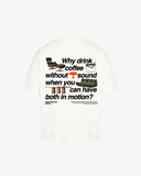 OCS Oversized Tee - Coffee & Sound in Motion