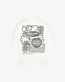 OCS Oversized Tee White - Stereo Culture